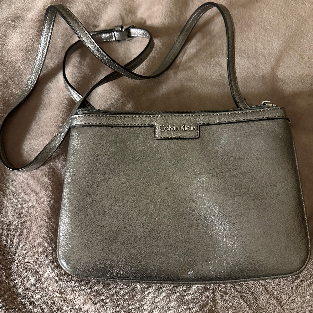 Silver crossbody